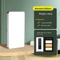 9.1 x 6.3 in light panel with remote and three color modes