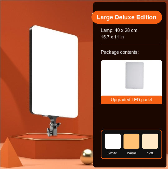 15.7 x 11 in light panel with three color modes
